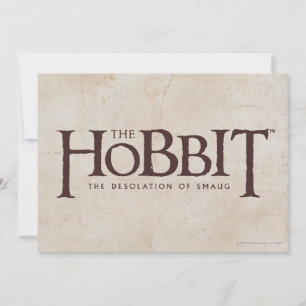 Hobbit Logo - Donker
