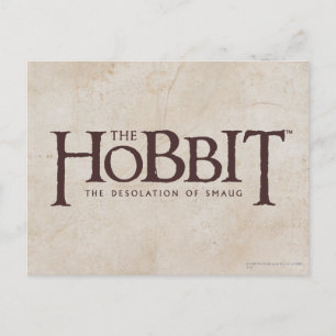 Hobbit Logo - Donker Briefkaart