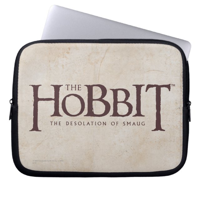 Hobbit Logo - Donker Laptop Sleeve (Voorkant)