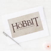 Hobbit Logo - Donker Rechthoekige Sticker (Envelop)