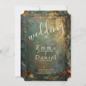 Hobbiton Haven bruiloft uitnodiging (Voorkant)