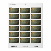 Hobbiton Haven Wedding Etiket (Full Sheet)