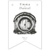 Hobbiton Haven Wedding Vlaggetjes (Eerste vlag)