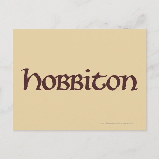 HOBBITON™ Solid Briefkaart (Voorkant)