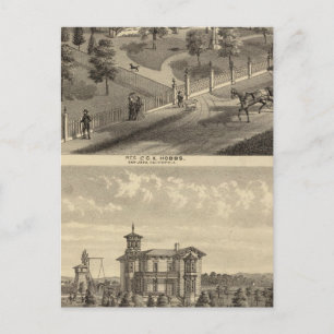 Hobbs, Bradleyresidenties Briefkaart