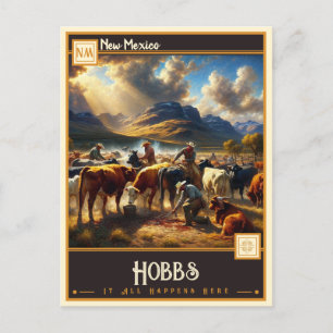 Hobbs, New Mexico Briefkaart