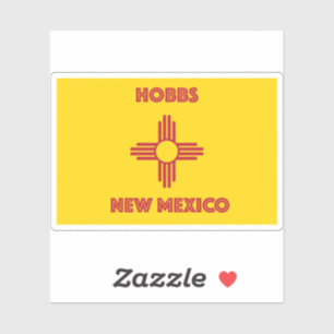 Hobbs New Mexico Sticker