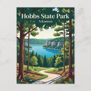Hobbs State Park-Conservation Area Arkansas Briefkaart