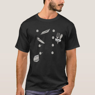 Hobby Chef Costume Design for the Fun Barbecue Eve T-shirt