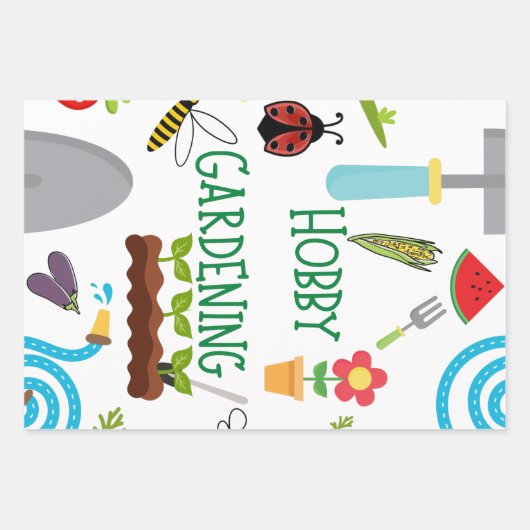 Hobby Gardening: hobbytuinbouw Inpakpapier Vel (Voorkant 2)