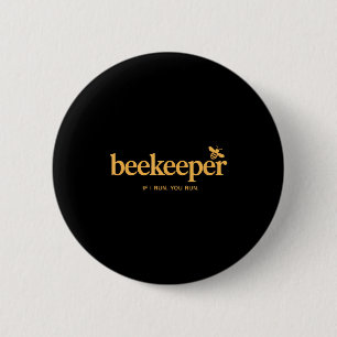 Hobby Imkers Bijenstal Bijenliefhebbers Boerderij Ronde Button 5,7 Cm