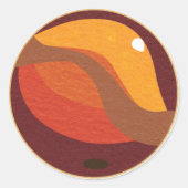 Hobby Marbles Ronde Sticker (Voorkant)