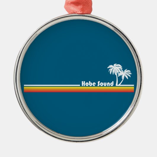 Hobe Sound Florida Metalen Ornament (Voorkant)