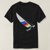 Hobie 16Beach CatFlying HullWhite01 T-shirt (Design voorkant)