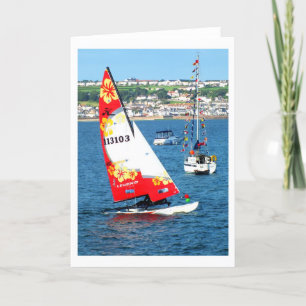 Hobie cat, Jersey Feestdagen Kaart