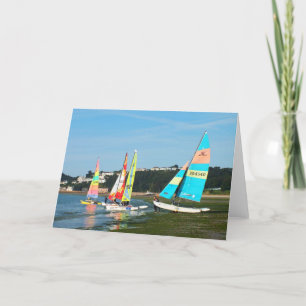 Hobie cats feestdagen kaart