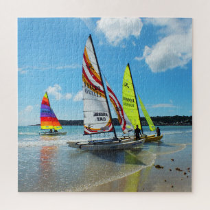 Hobie zeilboten op Jersey Legpuzzel