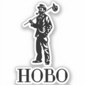 HOBO Authentic Original Premium Design Sticker (Voorkant)