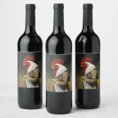 Hobo Cockerel Vin Étiquette (Bouteilles)