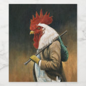 Hobo Cockerel Vin Étiquette (Étiquettes simples)