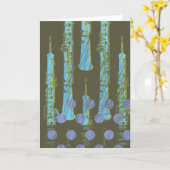 Hobo en polkadots kaart (Gele Bloem)