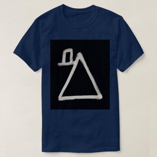 Hobo Sign 097 Wealthy Inverted T-shirt (Design voorkant)