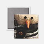 Hobo Snowman Magnet I (Recto/Verso)