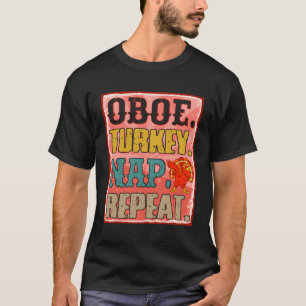 hobo turkije nap herhalen Thanksgiving instrument T-shirt