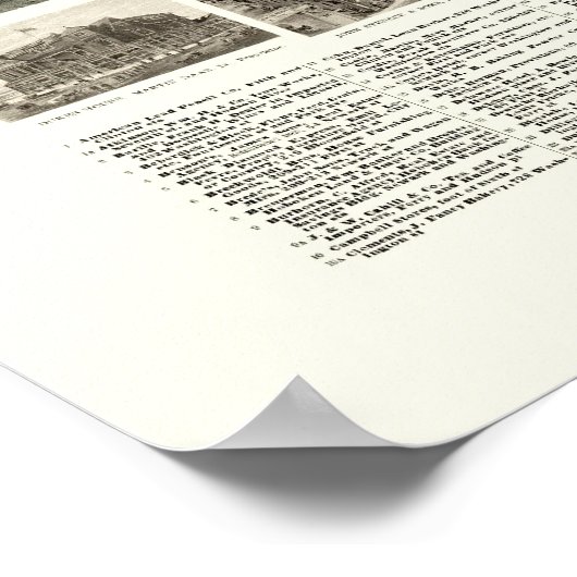 Hoboken, NJ Panoramic Map - 1904 Poster (Hoek)