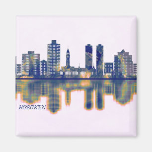 Hoboken Skyline Magneet