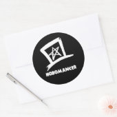 Hobomancer Hobo Sign Sticker (Envelop)