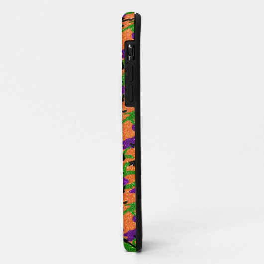 HOC Monster Glitter Halloween Edition Camo Case-Mate iPhone Case (Achterkant/links)