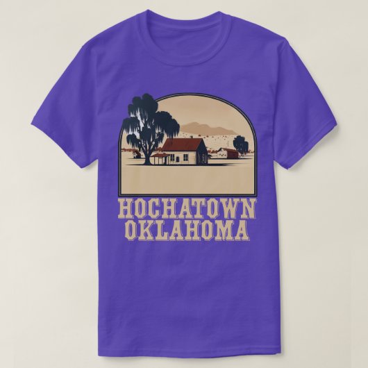 Hochatown Oklahoma stad T-shirt (Design voorkant)