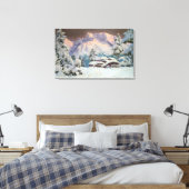 Hocheisgruppe, Oostenrijk Canvas Afdruk (Insitu (Slaapkamer))