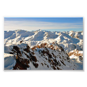 Hochgurgl Obergurgl Tirol Austrian Alps Oostenrijk Foto Afdruk