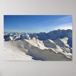 Hochgurgl Obergurgl Tirol Austrian Alps Oostenrijk Poster