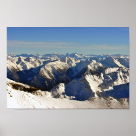 Hochgurgl Obergurgl Tirol Austrian Alps Oostenrijk Poster