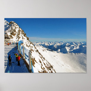 Hochgurgl Obergurgl Tirol Austrian Alps Oostenrijk Poster