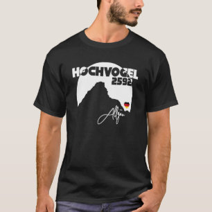 Hochvogel Berg Allgäu Alpen Beieren Tirol Hikin T-shirt