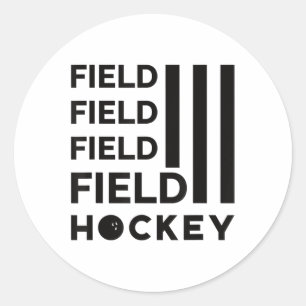 Hockey _13 ronde sticker