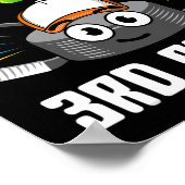 Hockey 3de graad terug naar school jongens Kinder Poster (Hoek)