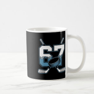 Hockey 67 Zes Zeven Alpha Slang 6 7 Meme Kinderen Koffiemok