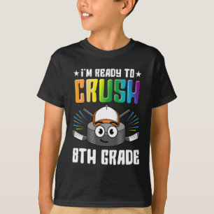 Hockey 8e klas terug naar school jongens Kinder me T-shirt