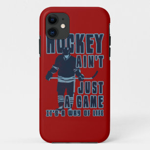 Hockey Ain is niet alleen een mobiele telefoontas iPhone 11 Hoesje