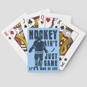 Hockey Ain't Just A Game Playing Cards Pokerkaarten