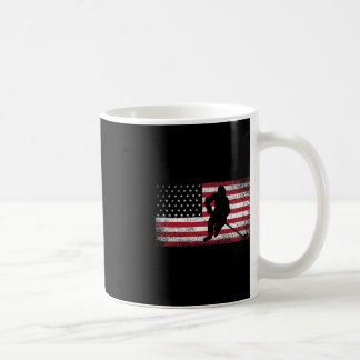 Hockey American Flag op 4 juli Patriotic USA Dad Koffiemok