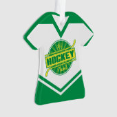 Hockey Aunt Jersey Ornament (voorkant)