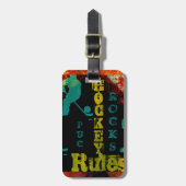 HOCKEY BAGAGELABEL (Voorkant verticaal)