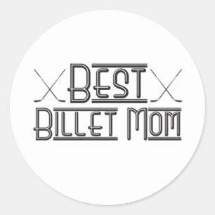 Hockey Beste Billet Mam Ronde Sticker
