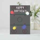 Hockey Birthday Card Kaart (Staand voorkant)